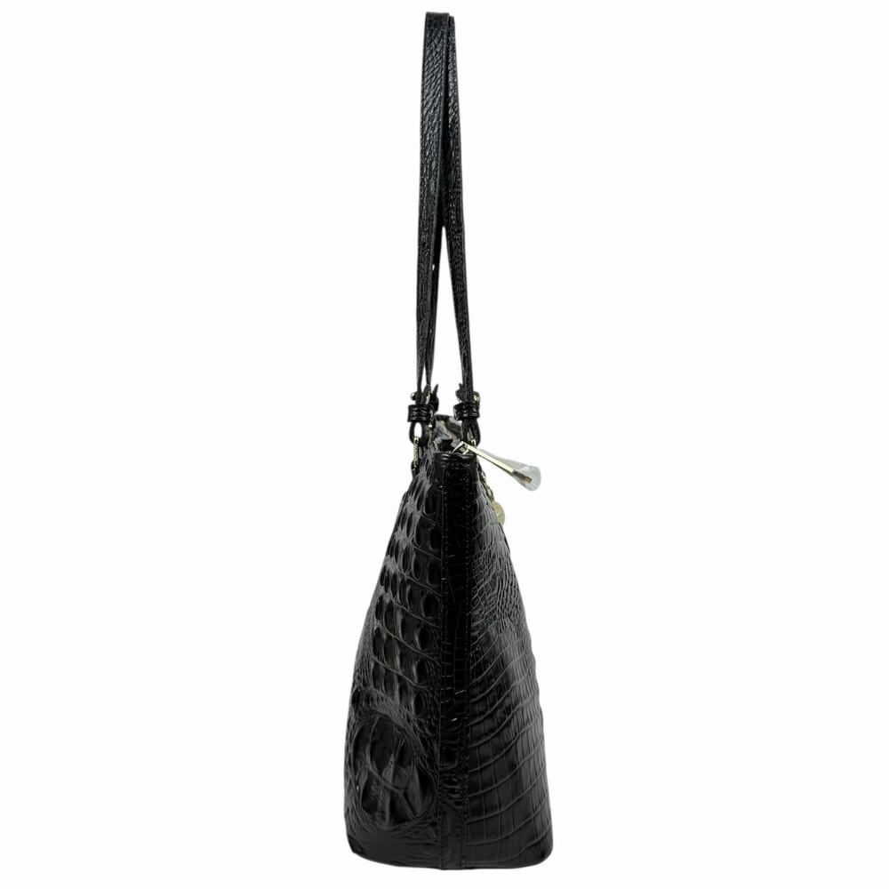 Brahmin Medium Asher Melbourne Tote Bag Shoulder Bag Black - Picture 3 of 15